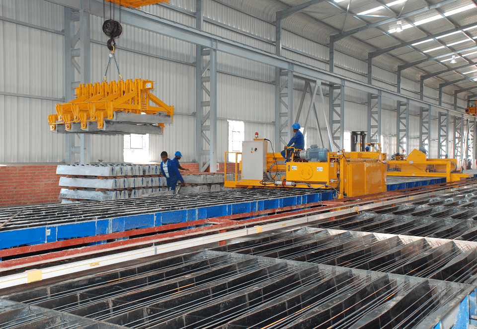 GPT Infraprojects factory and equipment